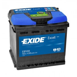 Exide Excell EB500 / 50Ah 450A